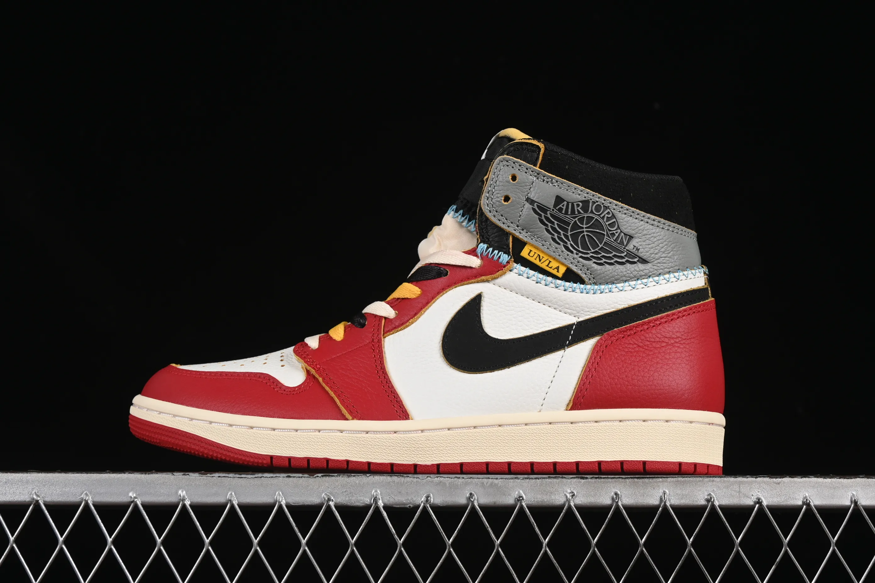 All categories Air Jordan Jordan series basketball shoes Air Jordan 1 High LJR version Union x Air Jordan 1 Retro High AJ1 Joe 1 Shadow Chicago high-top basketball shoes HV8563-600